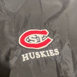 SCSU Huskies Rawlings Baseball Pullover Jacket